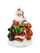 Picture of Santa with teddy bears 2587A